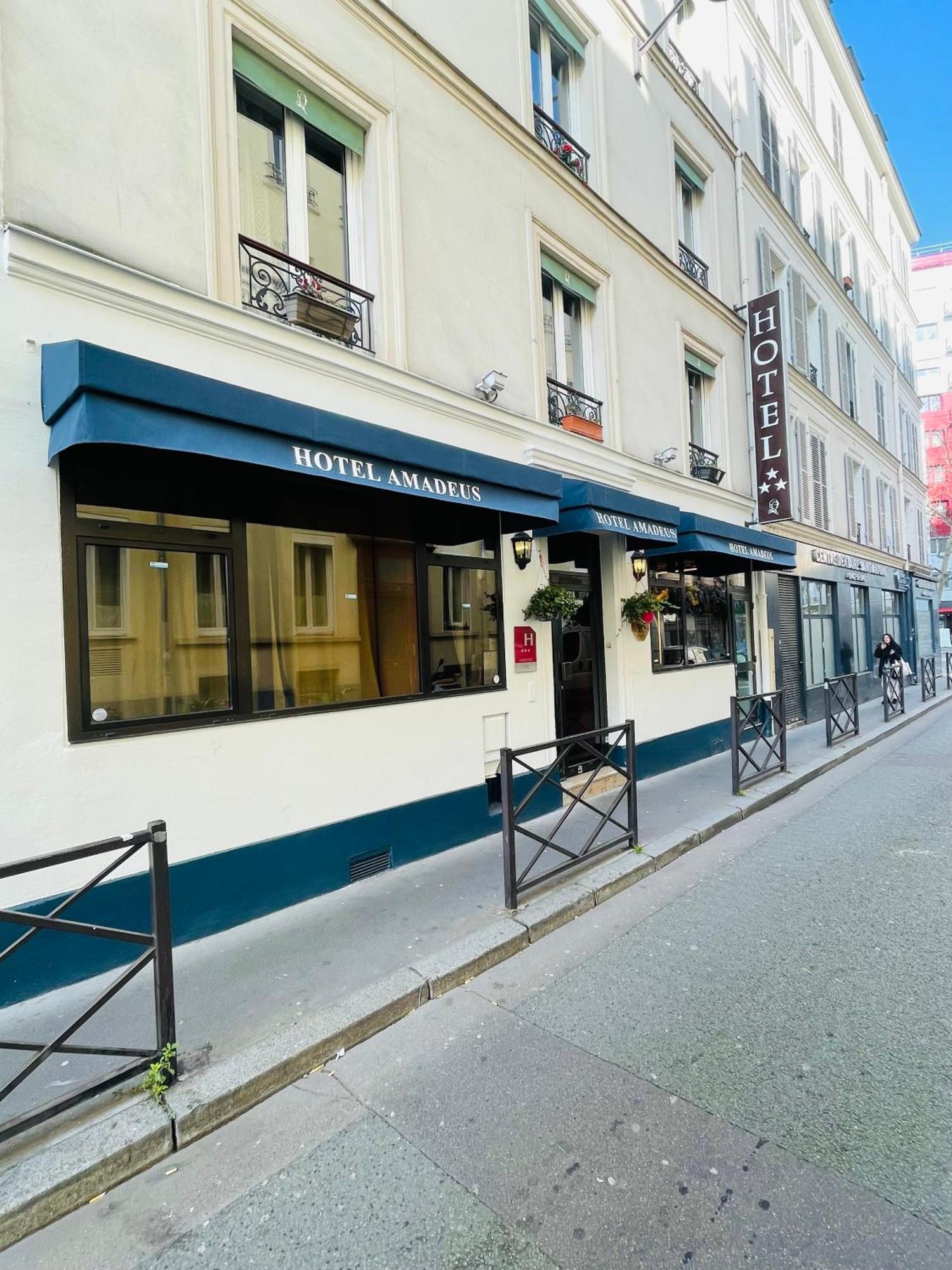 Amadeus Hotel Paris Exterior foto