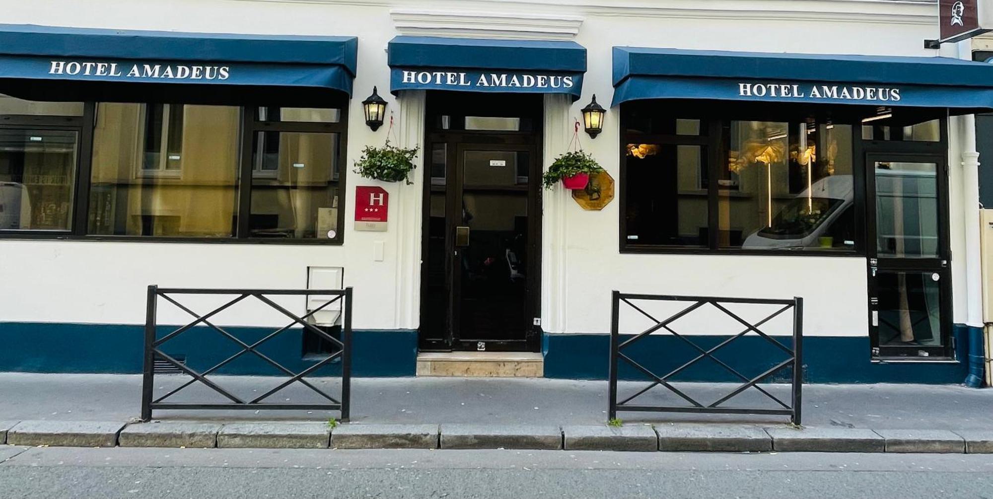 Amadeus Hotel Paris Exterior foto